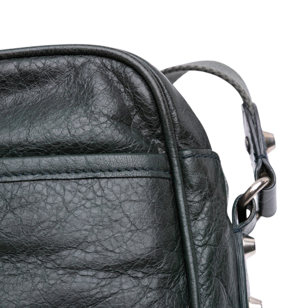 Pre-Loved Balenciaga Lambskin Motocross Classic Reporter Crossbody - Picture 9 of 12